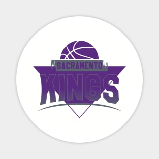 Sacramento Kings Baketball Magnet